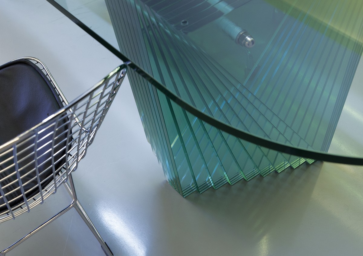 Glass table